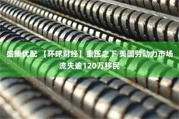 盛康优配 【环球财经】重压之下 美国劳动力市场流失逾120万移民